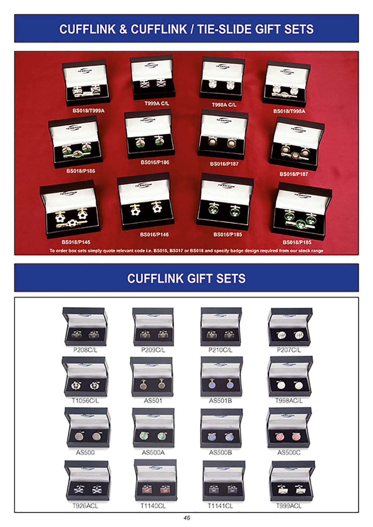 gift ware cufflink gift set